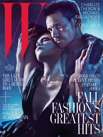 Charlize Theron, Michael Fassbender, W Magazine Charlize Theron, Michael Fassbender, W Magazine